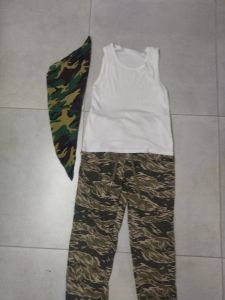 Kids Costumes to Hire - Camo - SMALL Pants - CHILD